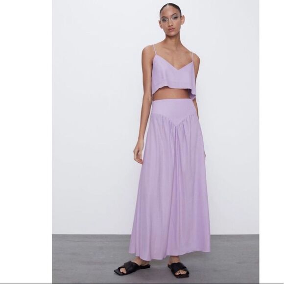 Zara Dresses & Skirts - ZARA FLOWY SKIRT